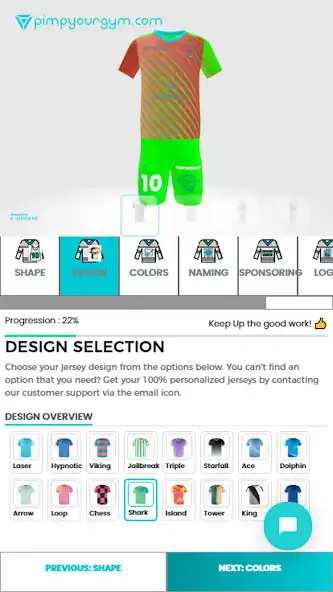 Play Pimpyourgym - Custom Soccer Jerseys  and enjoy Pimpyourgym - Custom Soccer Jerseys with UptoPlay