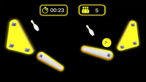 Play Pinball Bowling as an online game Pinball Bowling with UptoPlay