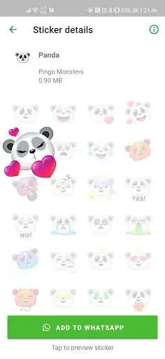 Play Pingo Emoji Stickers Whatsapp as an online game Pingo Emoji Stickers Whatsapp with UptoPlay