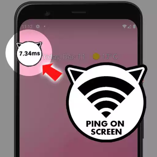 Play Ping result on screen APK