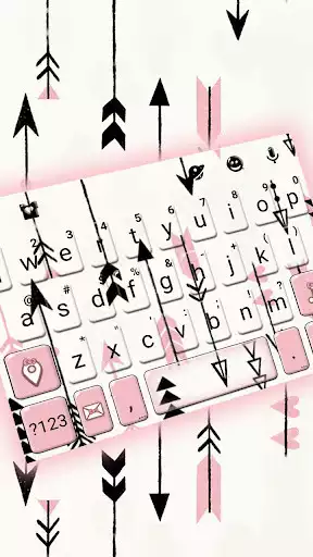 Play Pink Arrow Keyboard Theme  and enjoy Pink Arrow Keyboard Theme with UptoPlay