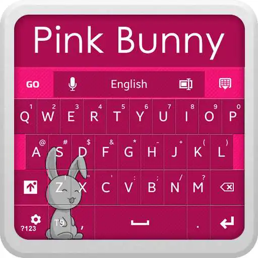 Free play online Pink Bunny Keyboard  APK