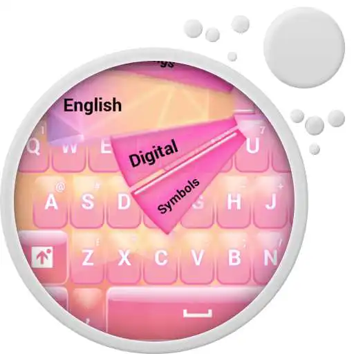 Free play online Pink Colors Keyboard  APK