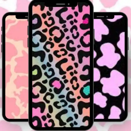 Play pink cow print wallpapers APK