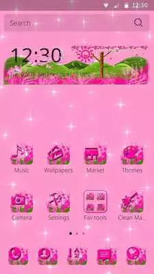 Play Pink Flower Theme