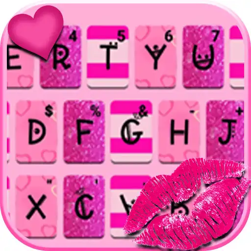 Play Pink Girly Love Keyboard Theme APK