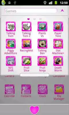 Play PinkGL GO Launcher Theme