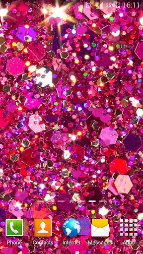 Play Pink Glitter Live Wallpaper as an online game Pink Glitter Live Wallpaper with UptoPlay