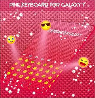 Play Pink Keyboard for Galaxy Y