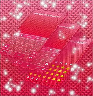 Play Pink Keyboard for Galaxy Y