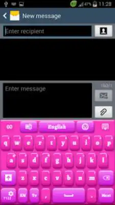 Play Pink Keyboard for Smartphone