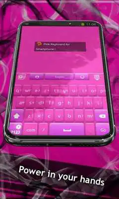 Play Pink Keyboard for Smartphone