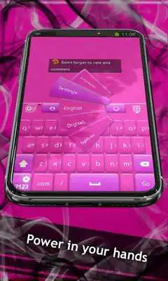 Play Pink Keyboard for Smartphone