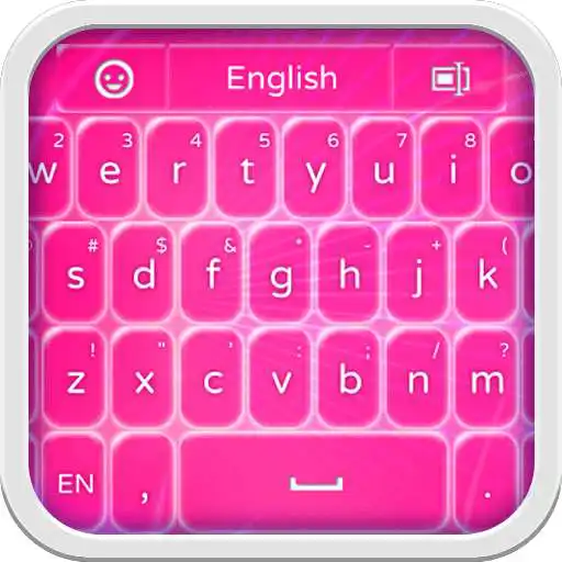 Free play online Pink Laser Keyboard  APK