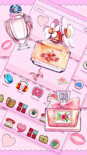 Play Pink Paris Perfume Themes Live Wallpapers as an online game Pink Paris Perfume Themes Live Wallpapers with UptoPlay