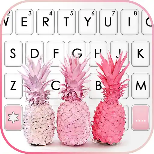 Play Pink Pineapples Keyboard Background APK