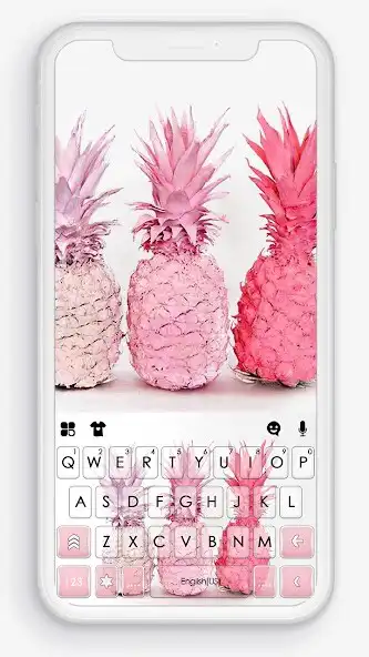 Play Pink Pineapples Keyboard Background  and enjoy Pink Pineapples Keyboard Background with UptoPlay