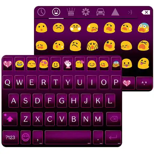 Run free android online Pink Punk Emoji Keyboard Theme APK