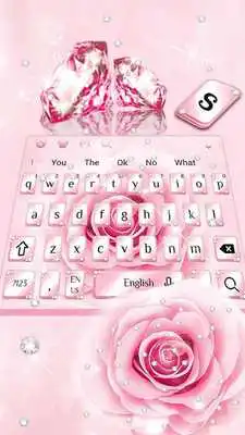 Play Pink Rose Crystal Keyboard