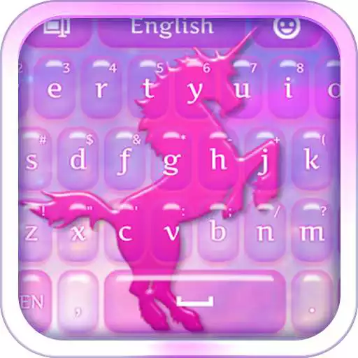 Free play online Pink Unicorn Keyboard  APK