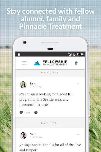 Play APK Pinnacle Treatment Fellowship  and enjoy Pinnacle Treatment Fellowship with UptoPlay com.caredfor.pin