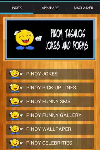 Play Pinoy Tagalog Jokes and Poems as an online game Pinoy Tagalog Jokes and Poems with UptoPlay