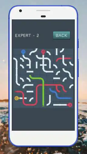 Play Piponnect : Pipes Puzzle as an online game Piponnect : Pipes Puzzle with UptoPlay