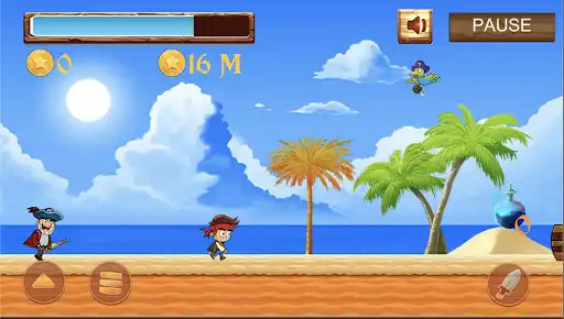 Play Pirate Run Race as an online game Pirate Run Race with UptoPlay