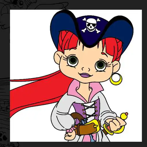 Free play online Pirates coloring book  APK