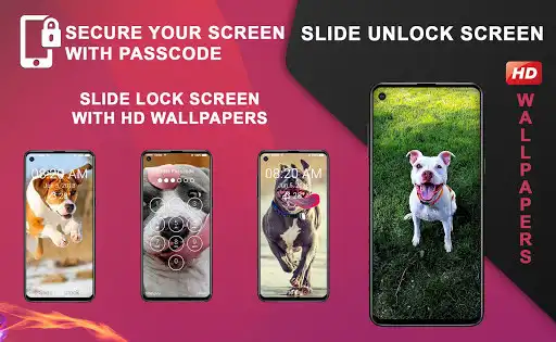 Play Pitbull Dog 2019 Slide Unlock Screen  and enjoy Pitbull Dog 2019 Slide Unlock Screen with UptoPlay