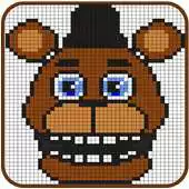 Free play online Pixel Art Game - FNAF Color by Number APK