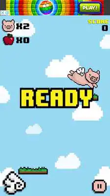 Play Pixel Falling Pig