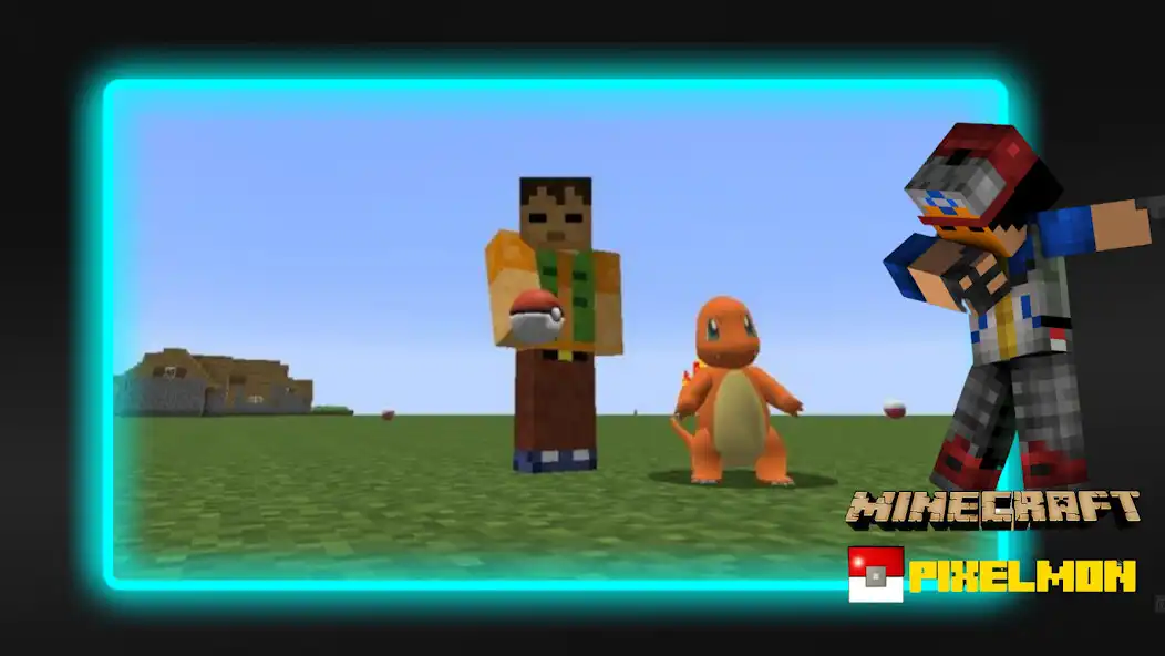 Play Pixelmon Mod Skin MCPE Pokemon as an online game Pixelmon Mod Skin MCPE Pokemon with UptoPlay