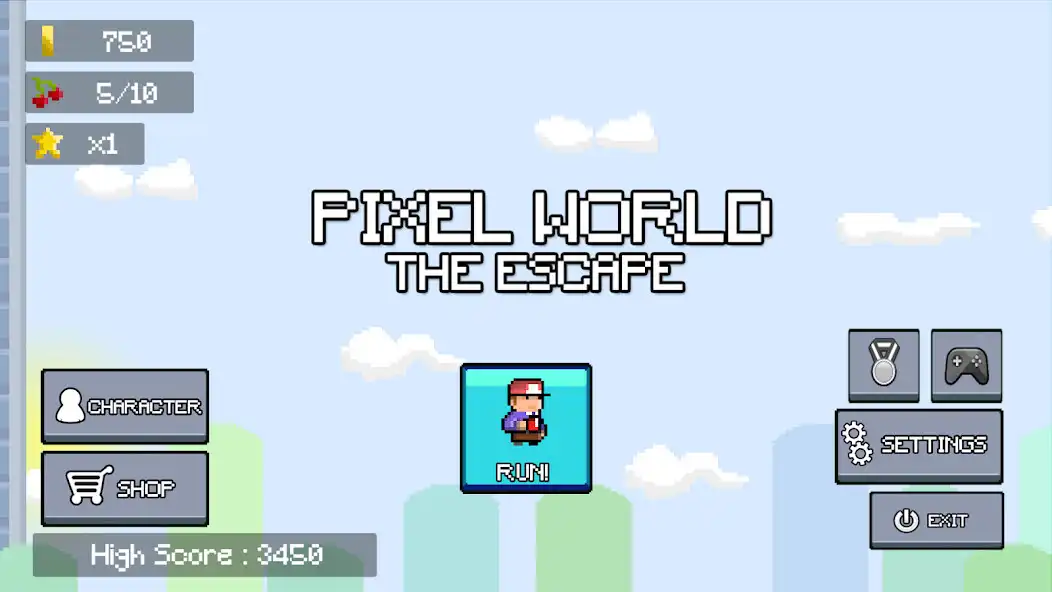 Play Pixel World: The Escape (2D Runner)  and enjoy Pixel World: The Escape (2D Runner) with UptoPlay