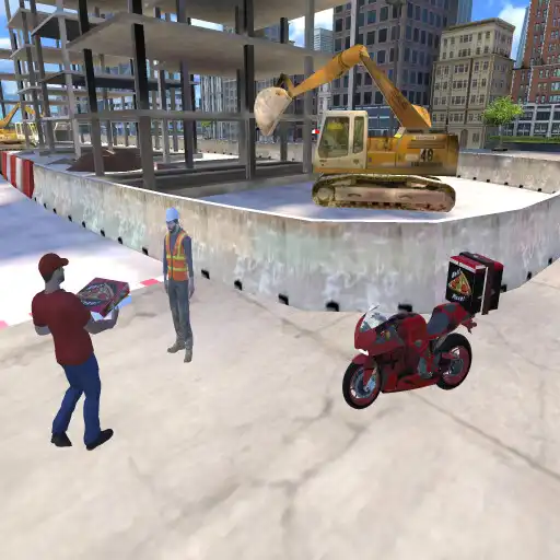 Play Pizza Delivery Bike Simulator APK