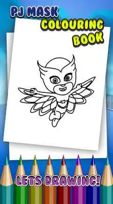 Play PJ-Masks Coloring book