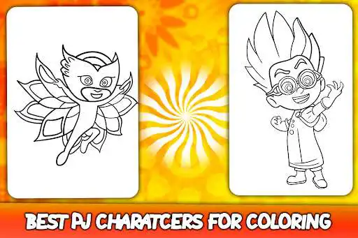 Play Pj super heroes coloring catboy mask  and enjoy Pj super heroes coloring catboy mask with UptoPlay