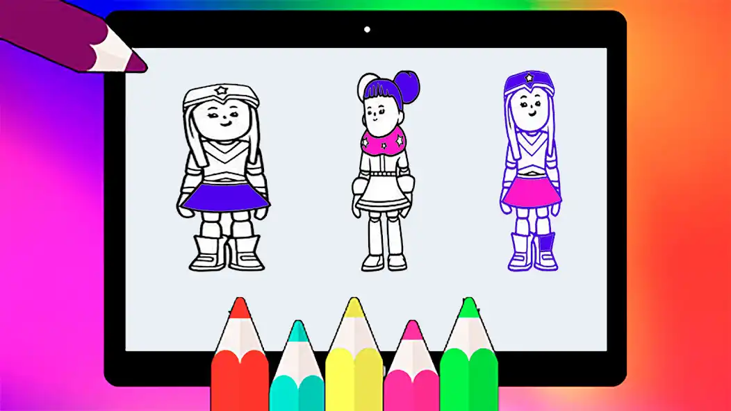 Play PK Xd Coloring Book game  and enjoy PK Xd Coloring Book game with UptoPlay