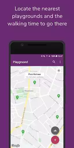 Play Playgroond - Find playgrounds nearby  and enjoy Playgroond - Find playgrounds nearby with UptoPlay