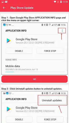 Play Play Store Update as an online game Play Store Update with UptoPlay