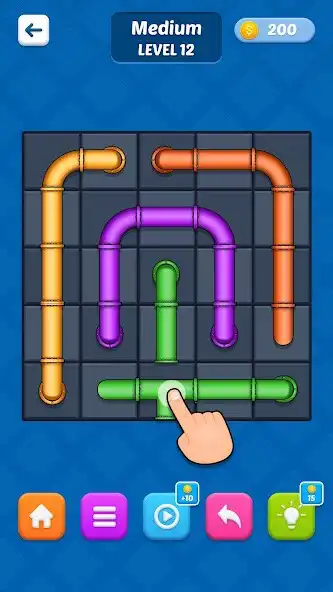 Play Plumber Pipe Puzzle Master as an online game Plumber Pipe Puzzle Master with UptoPlay