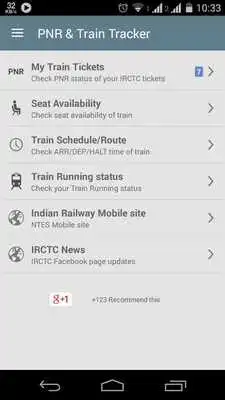 Play PNR Train Tracker - IRCTC App