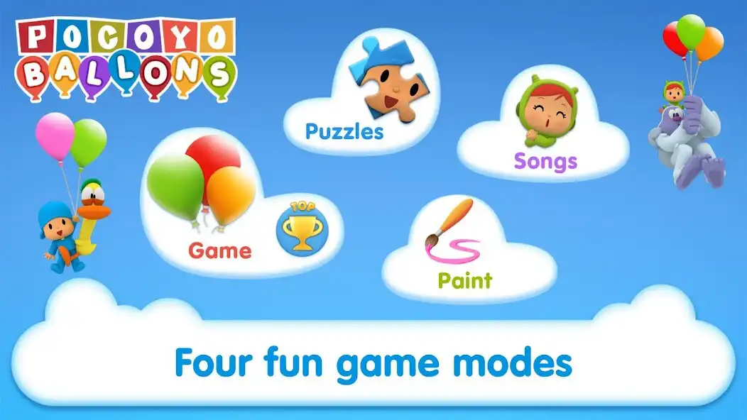 Play Pocoyo Pop Balloon Game  and enjoy Pocoyo Pop Balloon Game with UptoPlay