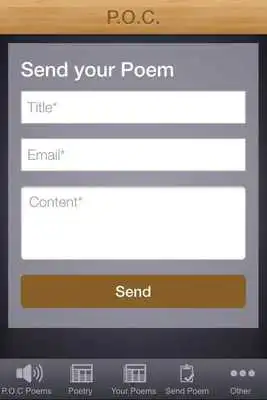 Play Poems of Conscience App