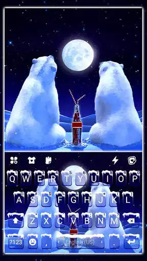 Play Polar Bear Couple Keyboard Background  and enjoy Polar Bear Couple Keyboard Background with UptoPlay