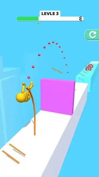 Play Pole Vault Run as an online game Pole Vault Run with UptoPlay