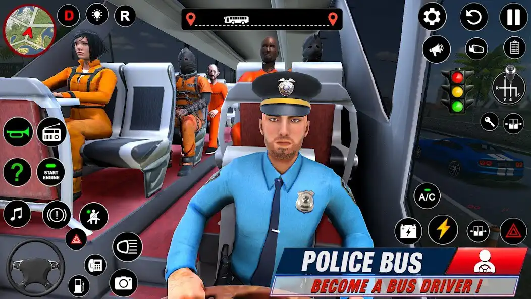 Play Police Bus Simulator Bus Games  and enjoy Police Bus Simulator Bus Games with UptoPlay