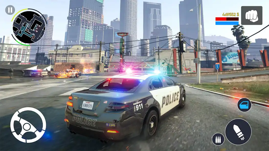 Play Police Car Chase Games Offline as an online game Police Car Chase Games Offline with UptoPlay