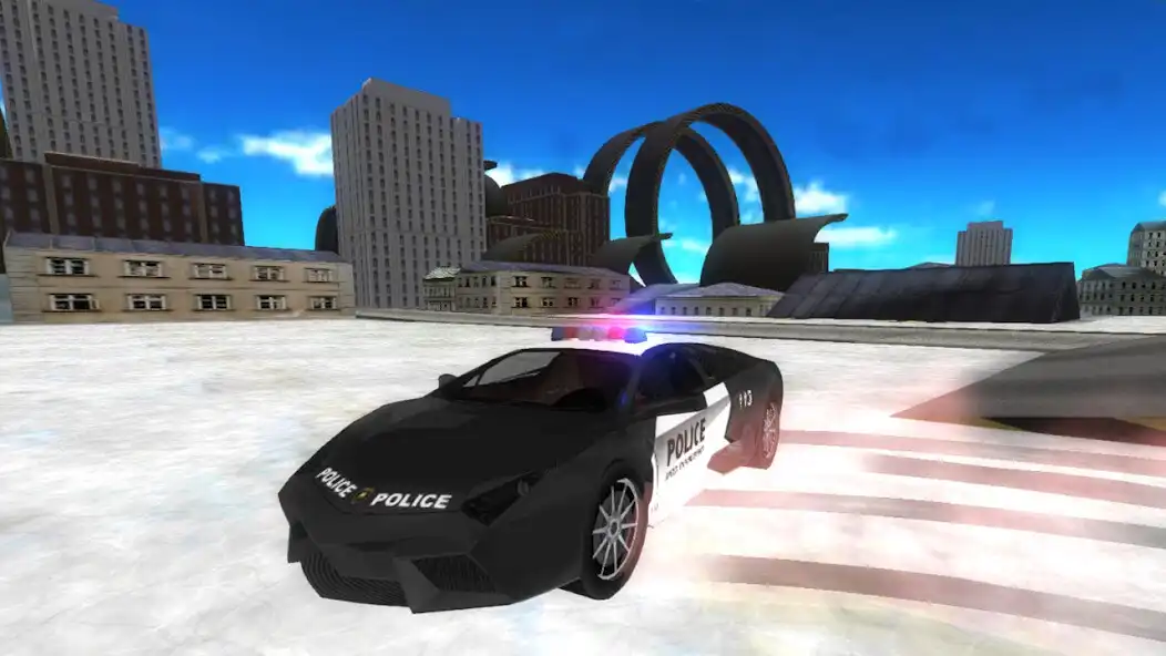 Play Police Car Driver Simulator as an online game Police Car Driver Simulator with UptoPlay