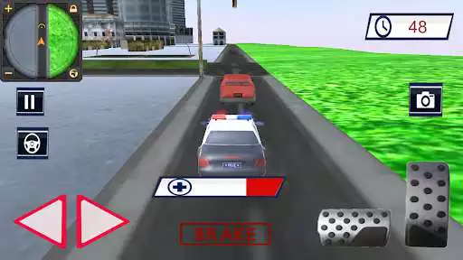 Play Police Car Driving Game as an online game Police Car Driving Game with UptoPlay